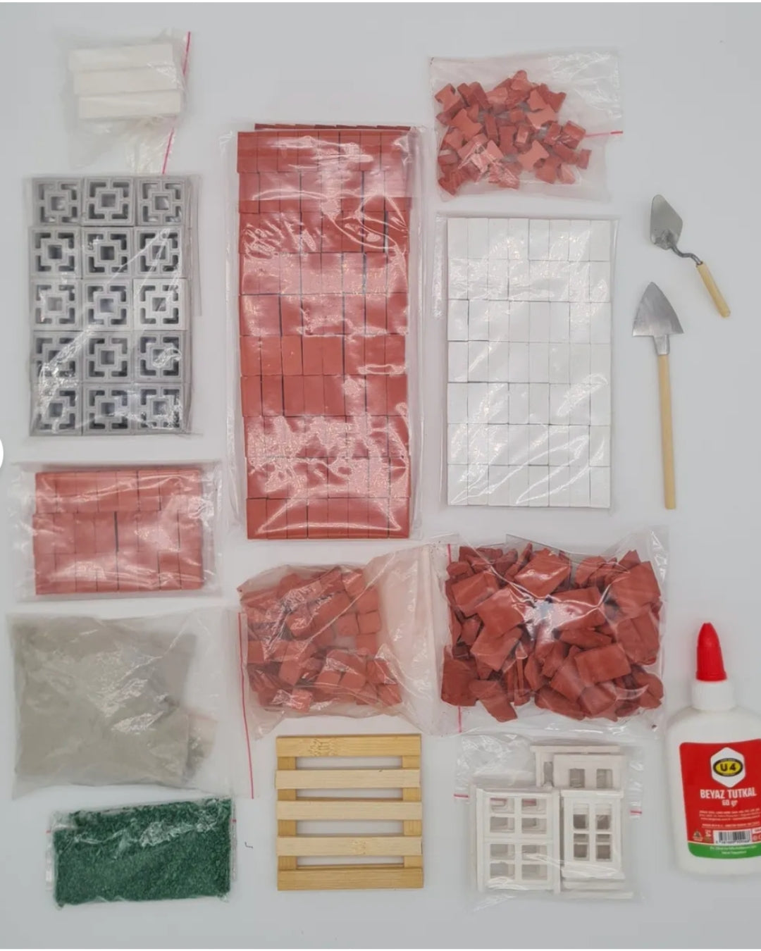 YapBiEv® Diorama Kendin Yap Ve Tasarla İnşaat Kiti (435 PARÇA)