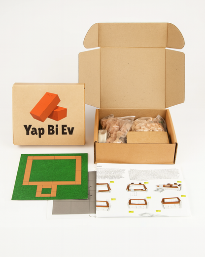 YapBiEv® Diorama Kendin Yap Ve Tasarla İnşaat Kiti (435 PARÇA)